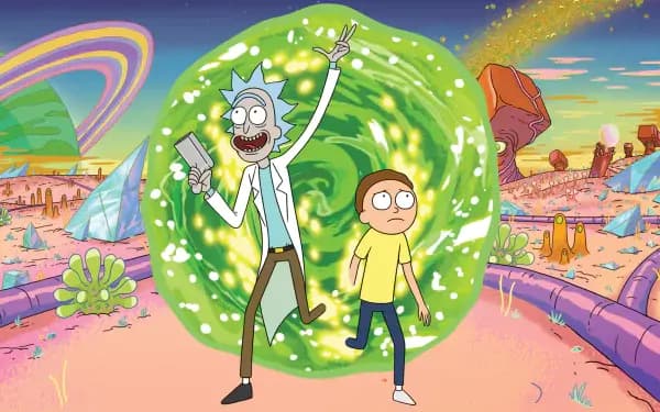 Screenshot of Rick and Morty project